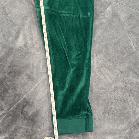 Fashion Nova Emerald Velour Track Set - Picture 4 of 4